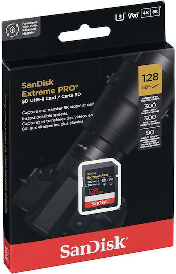 Sandisk Extreme Pro Sdxc Memory Card 128gb 300mb/s V90 view 8
