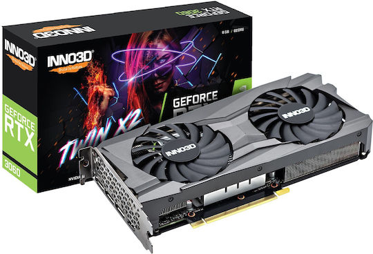 Inno 3D GeForce RTX 3060 8GB GDDR6 Twin X2 Graphics Card view 1