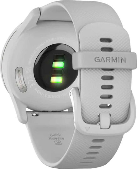 Garmin vívomove Trend Stainless Steel 40mm Waterproof Smartwatch with Heart Rate Monitor (Silver) view 6