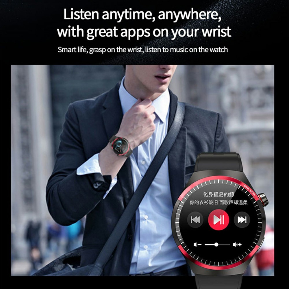 WK WH-05 Smartwatch with Heart Rate Monitor (Black) view 4
