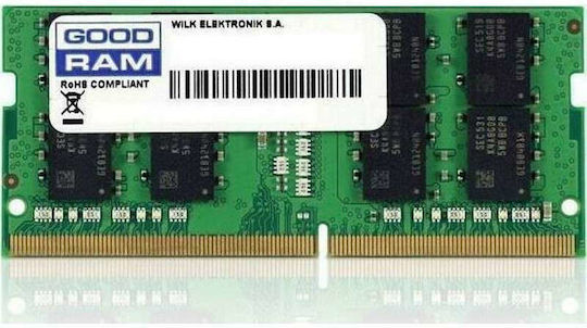 GoodRAM DDR4 with Module 1x16GB and Speed 3200 for Laptop GR3200S464L22/16G