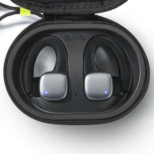 HAMA Spirit Athletics In-ear Bluetooth Handsfree Earphones with Sweat Resistance and Charging Case Black/Yellow vue 9