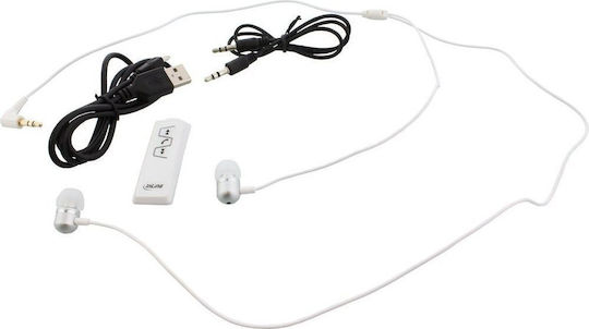 InLine 55354W In-ear Bluetooth Handsfree Earphones White view 4