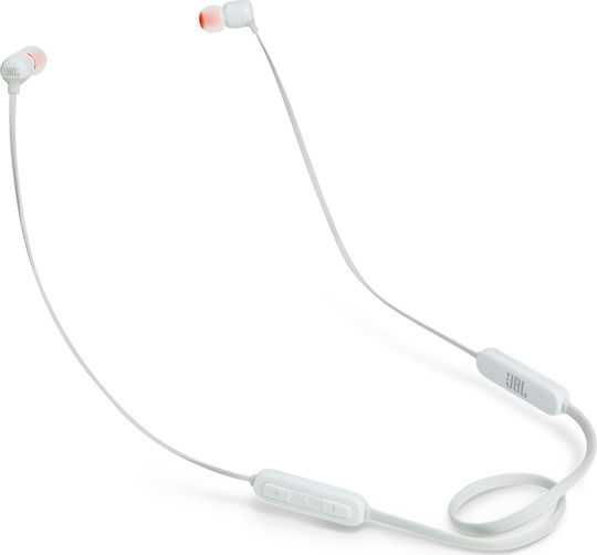 JBL Tune 110BT In-ear Bluetooth Handsfree Earphones White view 1