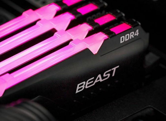 Kingston FURY Beast DDR4 64GB RAM with 2x32GB Modules and Speed 3200 for Desktop KF432C16BBK2/64 view 3