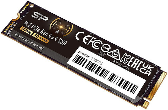 Silicon Power US75 SSD 1TB M.2 Type With PCI Express 4.0 Connection PS5 Compatible SP01KGBP44US7505 view 3