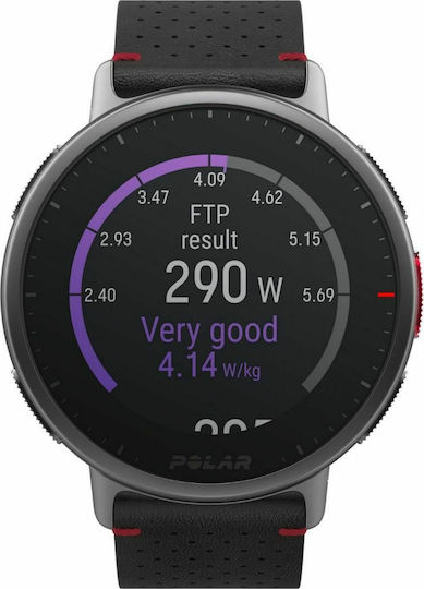 Polar Vantage V2 Shift Edition Aluminium 47mm Waterproof Smartwatch with Heart Rate Monitor (Black)
