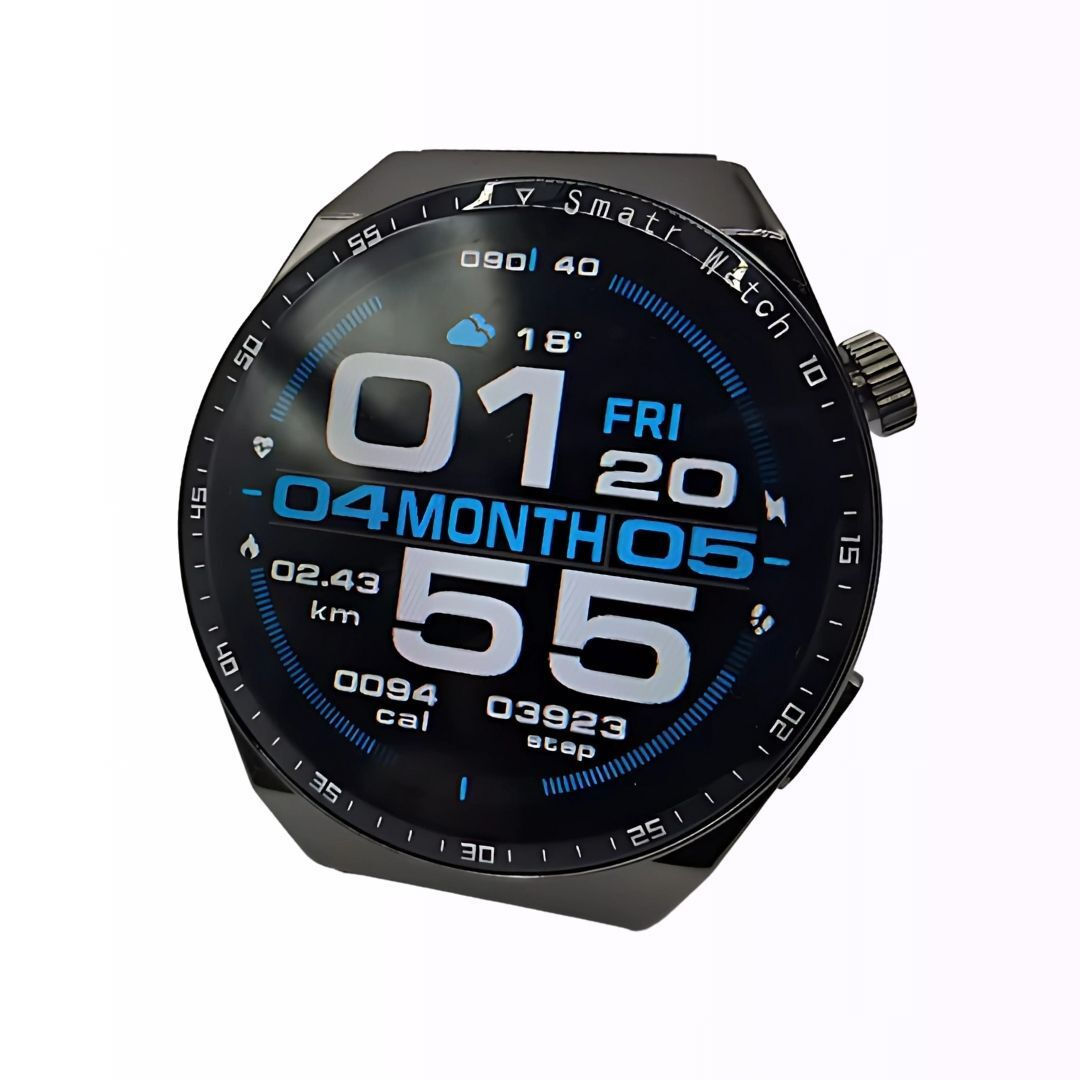 Andowl W88 Smartwatch with Heart Rate Monitor (Black)