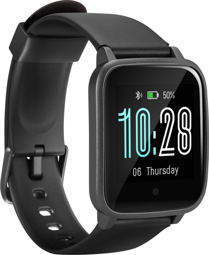 Acme SW104 Smartwatch with Heart Rate Monitor (Black) view 4