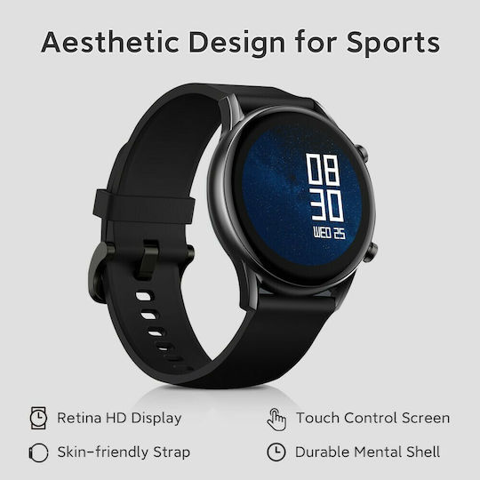 Haylou RT2 LS10 46mm Smartwatch with Heart Rate Monitor (Black) view 8