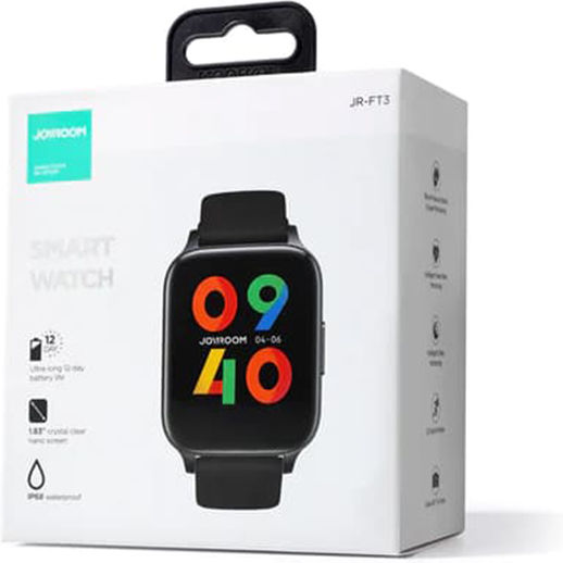Joyroom JR-FT3 Smartwatch with Heart Rate Monitor (Dark Gray) view 6