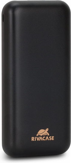 Rivacase VA2516 Power Bank 16000mAh with 2 USB-A Ports Black