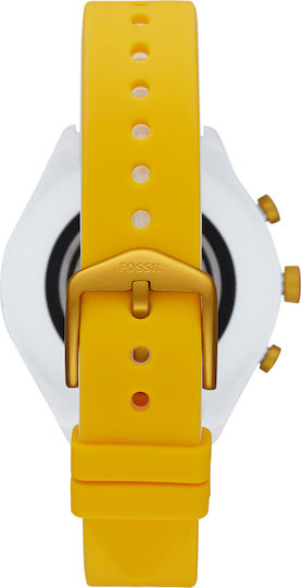Fossil Sport 43mm Smartwatch with Heart Rate Monitor (Yellow) view 4