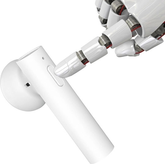 M6 Earbud Bluetooth Handsfree Earphones with Charging Case White view 2
