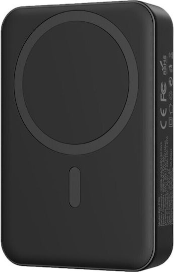 BWOO BO-P59 MagSafe Power Bank 10000mAh with USB-C Port Black view 2