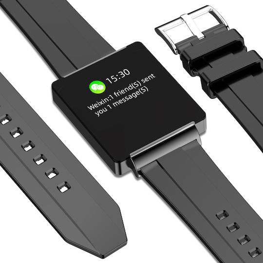 iSEN KS01 Smartwatch with Heart Rate Monitor (Black) view 6