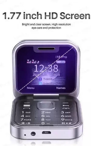 Andowl P9 Pro Dual SIM Mobile with Buttons Black view 4
