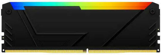 Kingston Fury Beast DDR4 32GB RAM with 2x16GB Modules and Speed 3200 for Desktop KF432C16BB2AK2/32 view 4