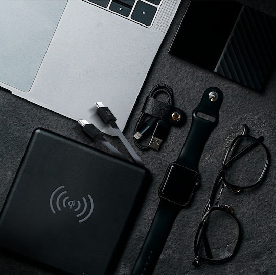 Forcell 5-in-1 Multifunctional Power Bank 10000mAh 20W with USB-A Port and USB-C Port Quick Charge 3.0 Black vista 6