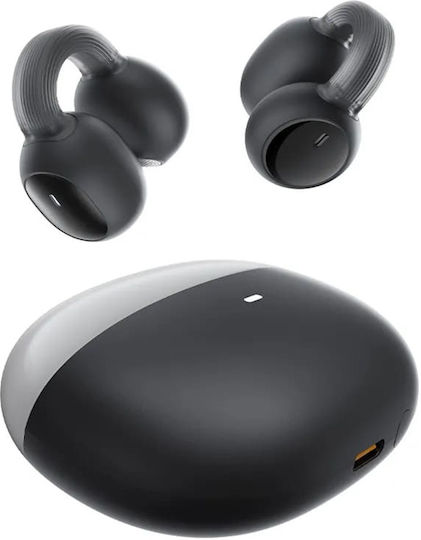 Baseus AirGo 1 Ring Open Ear Bluetooth Handsfree Earphones with Sweat Resistance and Charging Case White view 4