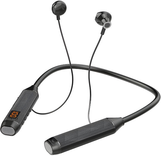 Leewello LW-200 In-ear Bluetooth Handsfree Earphones with Sweat Resistance Black