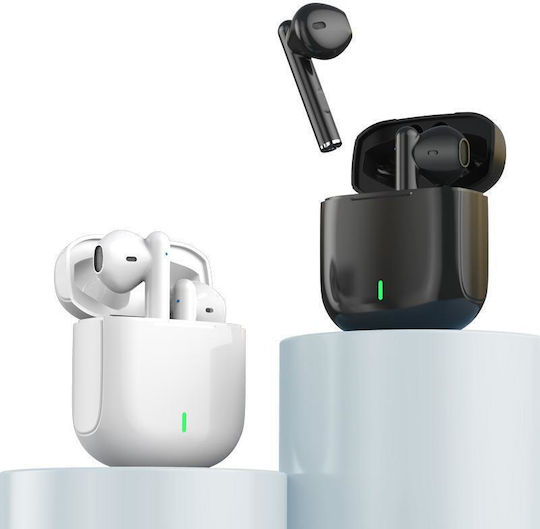 XO X20 Square Ring TWS In-ear Bluetooth Handsfree Earphones with Charging Case White view 2