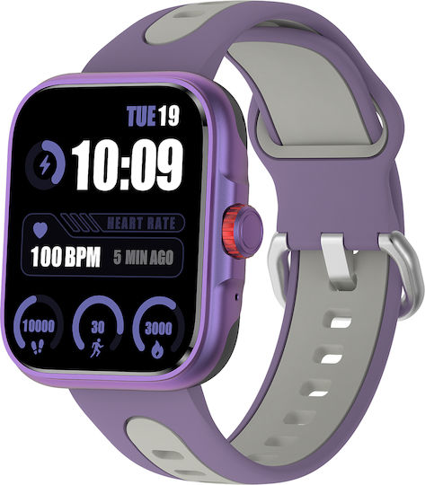 iSEN S216 Smartwatch (Purple) view 2