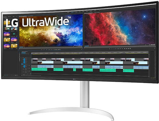 LG 38BQ85C-W Ultrawide IPS HDR Curved Monitor 37.5" QHD 3840x1600 with Response Time 5ms GTG view 2