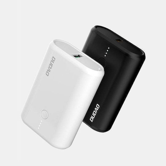 Dudao Super Mini K14 Power Bank 10000mAh 22.5W with USB-A Port and USB-C Port Quick Charge 3.0 / Power Delivery Black vista 5