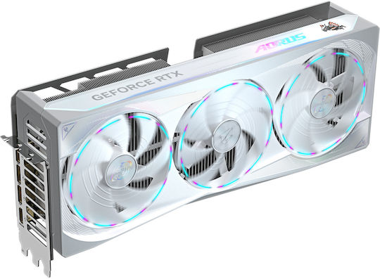 Gigabyte GeForce RTX 5080 16GB GDDR7 Master Ice Graphics Card view 2