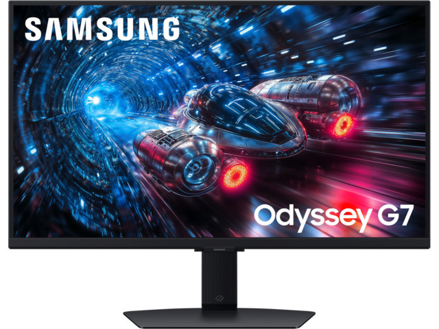 Samsung G7 G70F IPS HDR Monitor 27" 4K 3840x2160 180Hz With Response Time 1ms GTG view 4