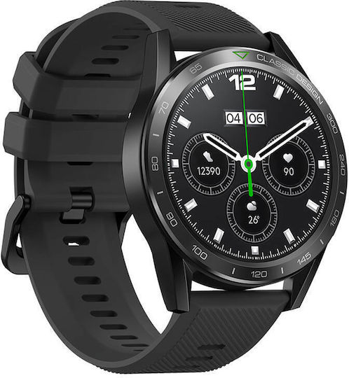 Zeblaze Btalk 3 44mm Smartwatch with Heart Rate Monitor (Black) vue 3