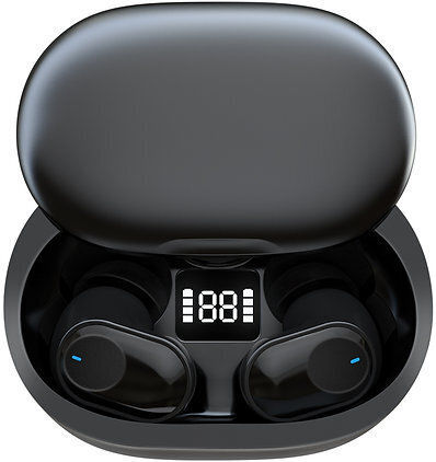 Veger M13 In-ear Bluetooth Handsfree Earphones with Sweat Resistance and Charging Case Black vue 2