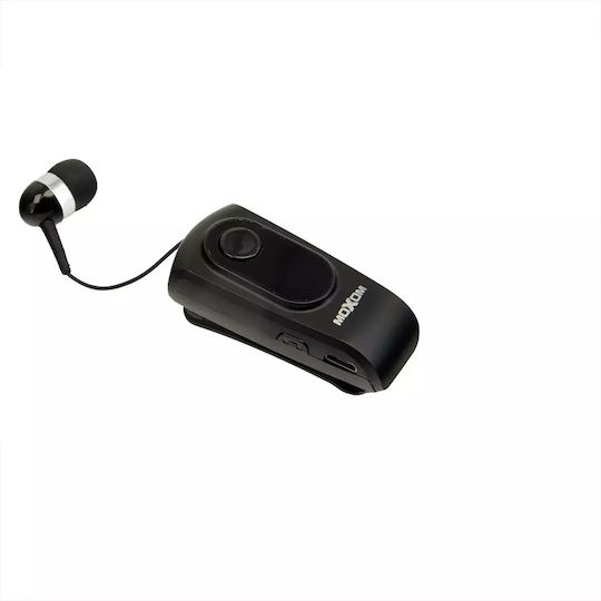 Moxom MX-WL76 In-ear Bluetooth Handsfree Earphone Lapel Black view 3