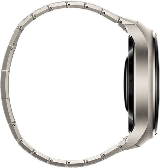 Huawei Watch 4 Pro Stainless Steel 48mm Waterproof with eSIM and Heart Rate Monitor (Titanium) view 6