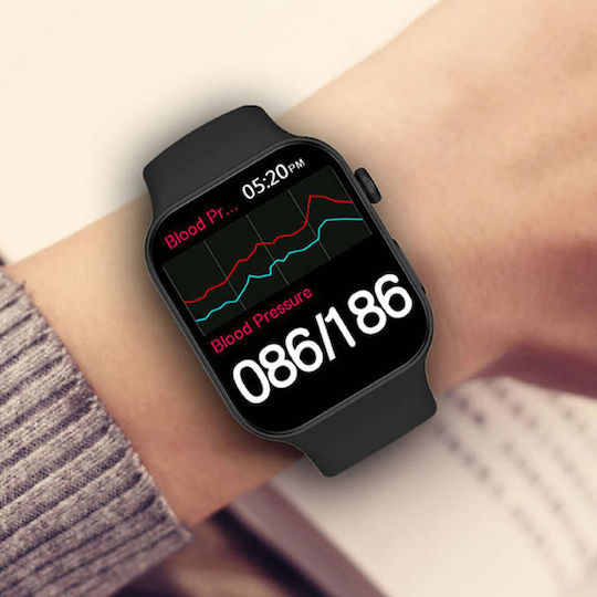 NO.01 Pro Watch 7 with Heart Rate Monitor (Black) view 7
