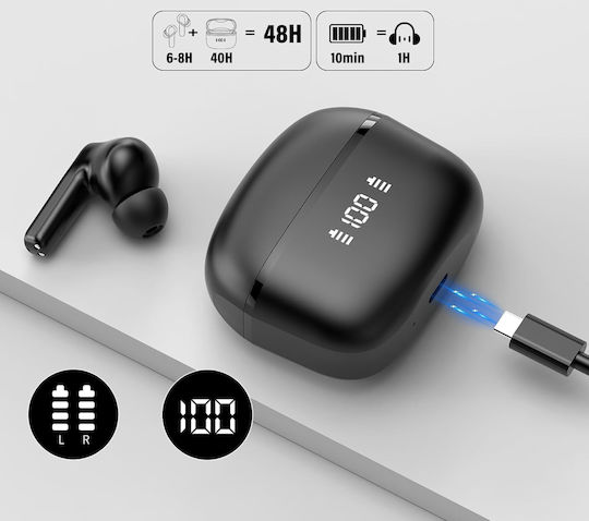 Puqo MD037 In-ear Bluetooth Handsfree Headphones with Sweat Resistance view 3
