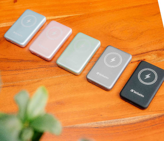 Verbatim Charge n Go Power Bank 10000mAh with USB-C Port Green view 4