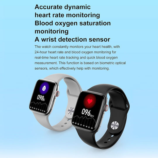 DT8 Mini Smartwatch (Black) view 4