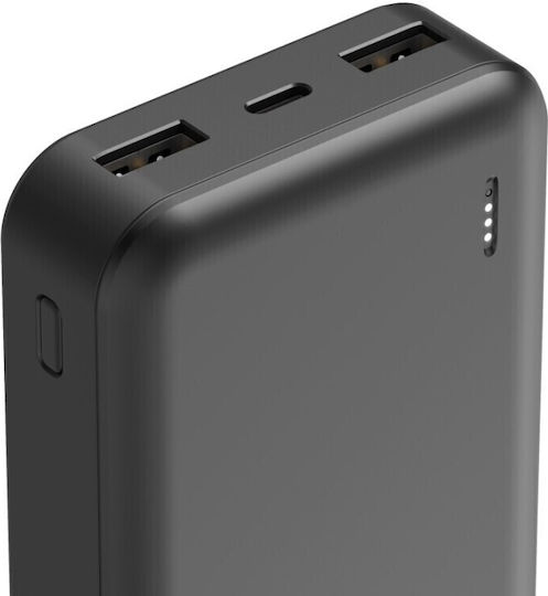 HAMA Pocket 10 Power Bank 10000mAh with 2 USB-A Ports Gray view 4