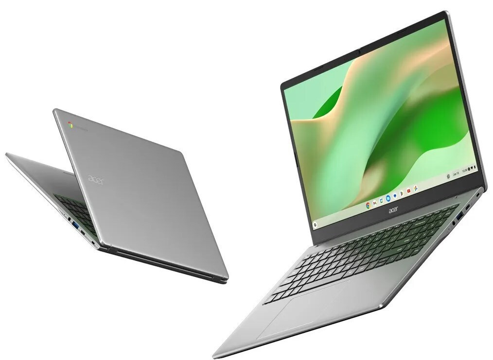 Acer Chromebook 315 CB315-6H-TCO 15.6" IPS FHD (N-Series-N150/8GB/128GB SSD/Chrome OS) (US Keyboard) view 3