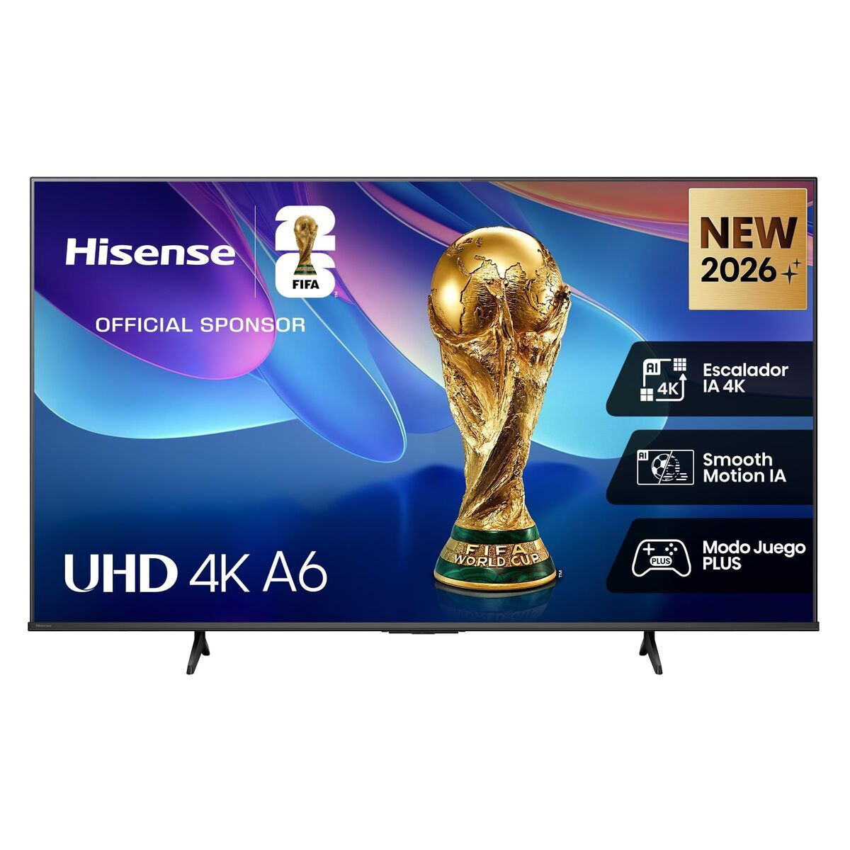 Hisense Smart TV 65" 4K UHD LED A6S HDR (2026) 65A6S