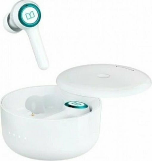 Monster Cleartalk 102 Airlinks In-ear Bluetooth Handsfree Earphones with Sweat Resistance and Charging Case White