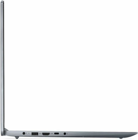 Lenovo IdeaPad Slim 3 16ABR8 16" IPS FHD+ (Ryzen 5-7430U/16GB/512GB SSD/No OS) Arctic Grey (FR Keyboard) view 5