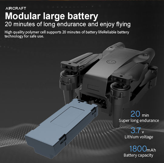 GT2PRO Drone 2.4 GHz with Camera and Controller view 3