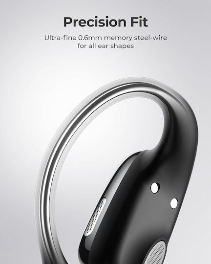 Bone Conduction Bluetooth Handsfree Earphones with Sweat Resistance Black view 2