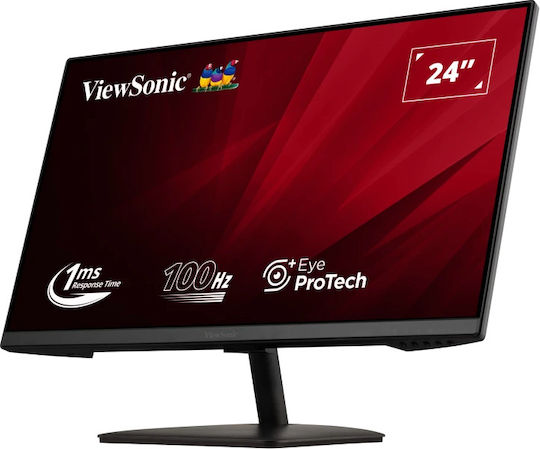 Viewsonic VA2408-MHDB PLS Monitor 24" FHD 1920x1080 view 2