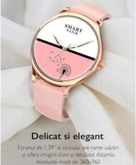 46mm Smartwatch with Heart Rate Monitor (Pink) Ansicht 7