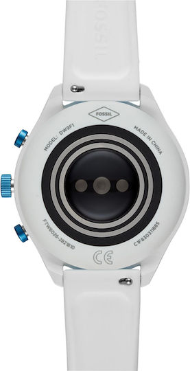 Fossil Sport 41mm Smartwatch with Heart Rate Monitor (Red) view 4