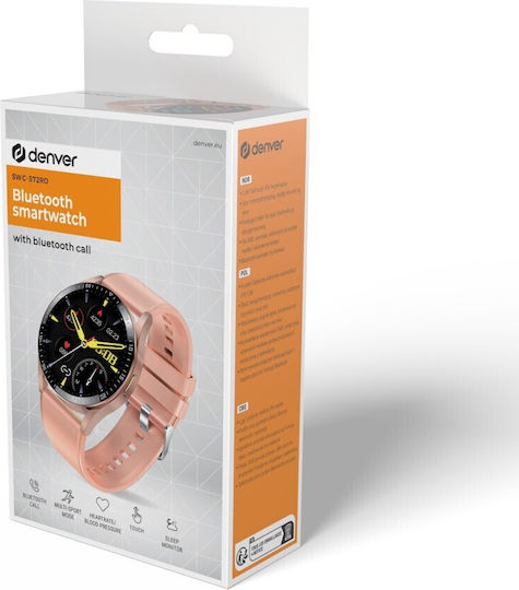 Denver SWC-372 Smartwatch with Heart Rate Monitor (Pink) view 3